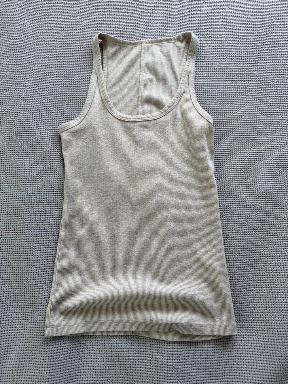 American Eagle Outfitters Women's Beige Tank Top